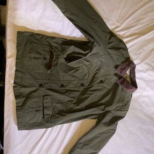 L.L. Bean Women’s Adirondack Barn Coat, Flannel lined; Size L